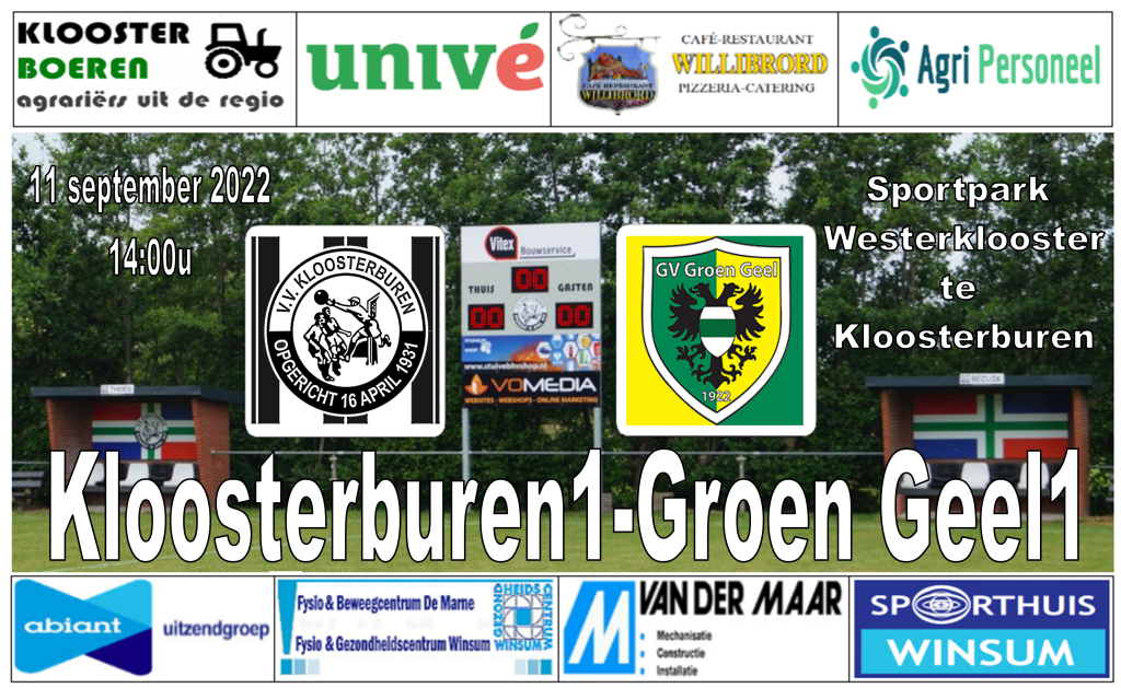 Kloosterburen 1 - Groen Geel 1