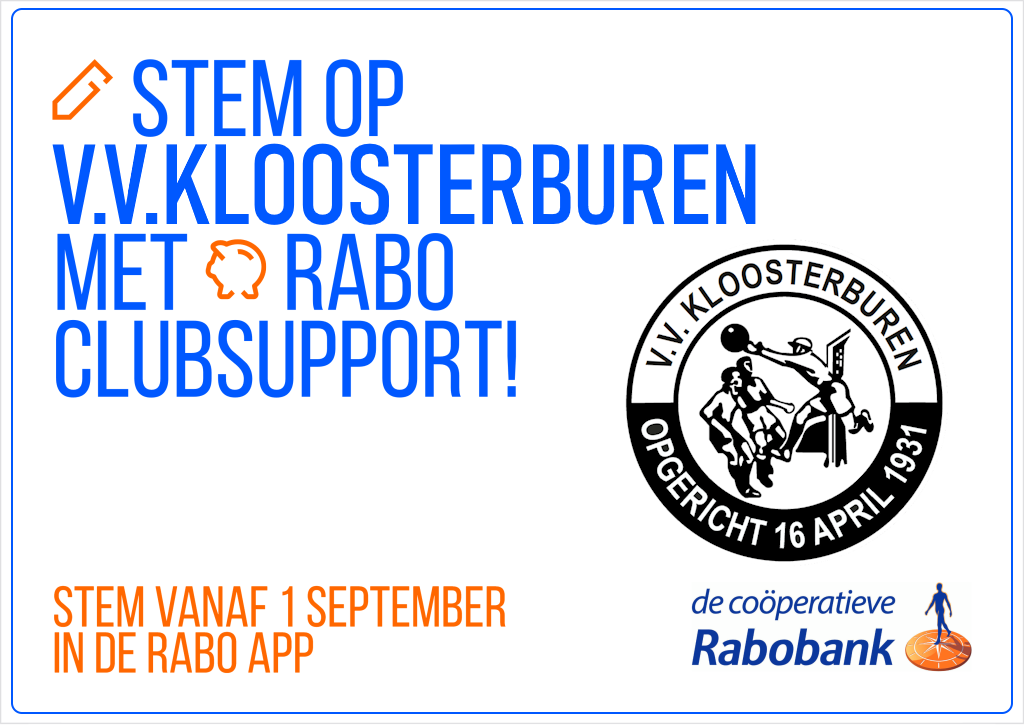 Raboclubsupport vvKloosterburen